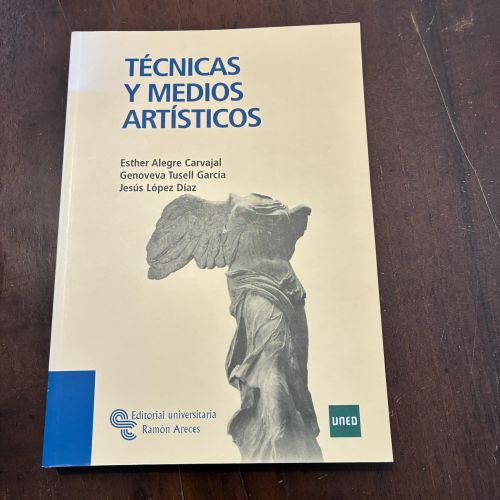 Portada del libro de Técnicas y medios artísticos