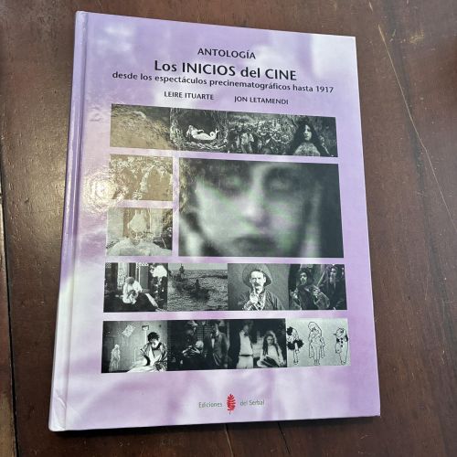 Portada del libro de Los inicios del cine desde los espectáculos precinematográficos hasta 1917