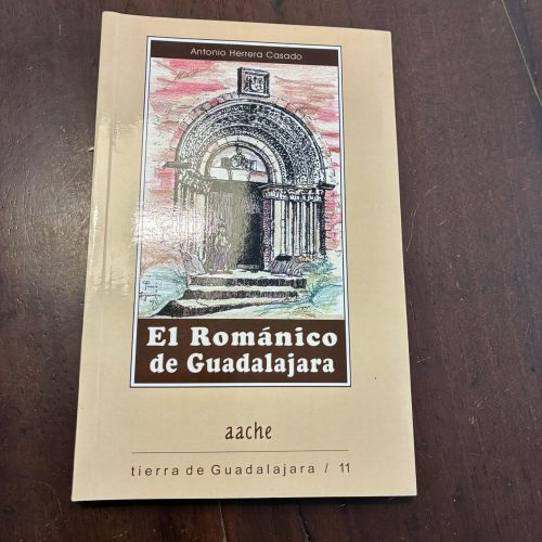 Portada del libro de El Románico en Guadalajara