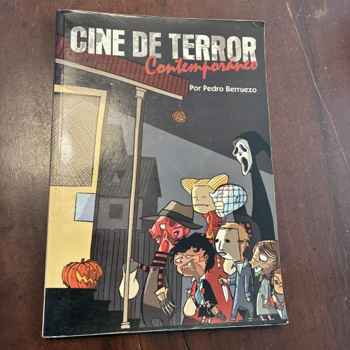 Portada del libro de Cine de terror contemporáneo