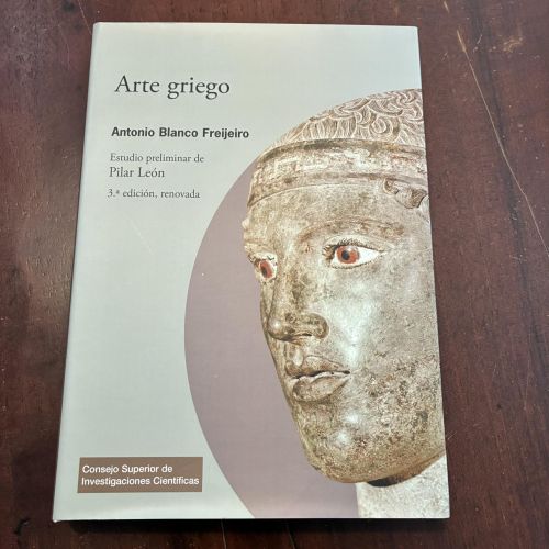 Portada del libro de Arte griego