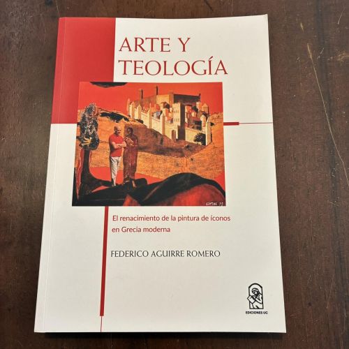 Portada del libro de Arte y teología