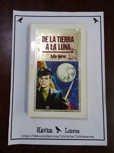 Portada del libro de De la Tierra a la Luna