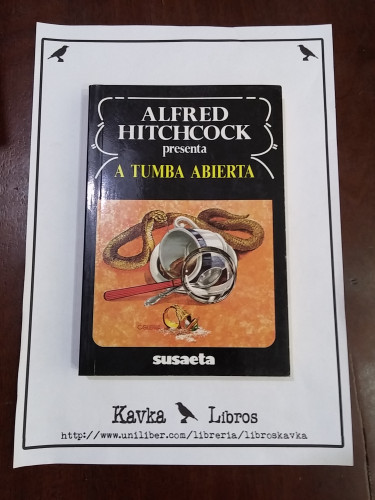 Portada del libro de A tumba abierta