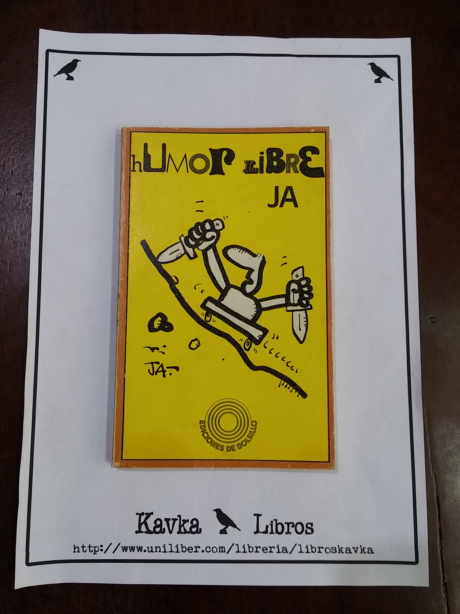 humor - Ejemplares antiguos, descatalogados y libros de segunda mano desde 1,00€ hasta 5,00€ imagen