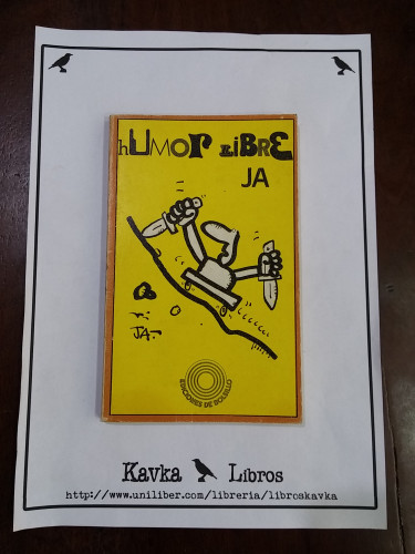 Portada del libro de Humor libre