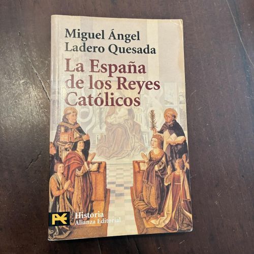 Portada del libro de La España de los Reyes Católicos