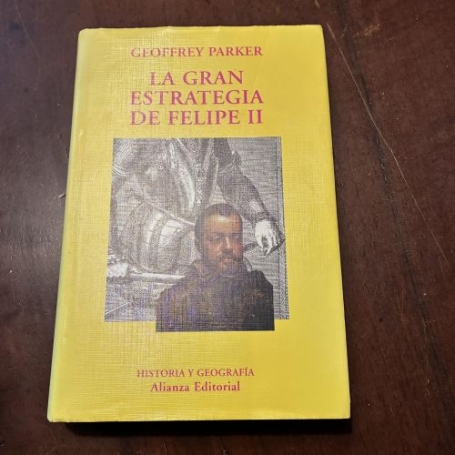 Portada del libro de La gran estrategia de Felipe II