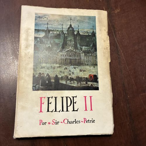 Portada del libro de Felipe II