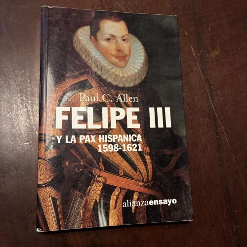 Portada del libro de Felipe III y la pax hispánica (1598-1621)