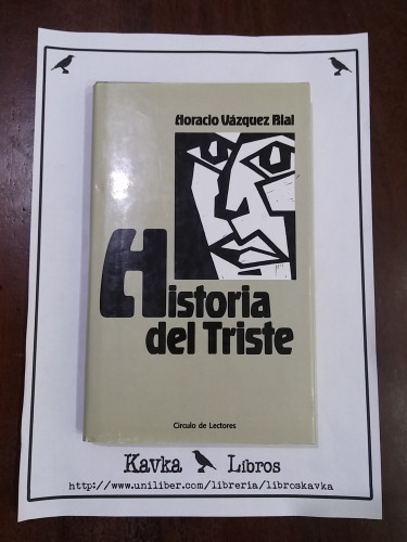 Portada del libro de Historia del triste