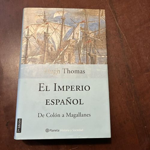 Portada del libro de El imperio español