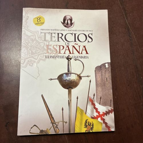 Portada del libro de Tercios de España. La infantería legendaria