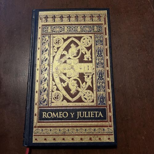 Portada del libro de Romeo y Julieta