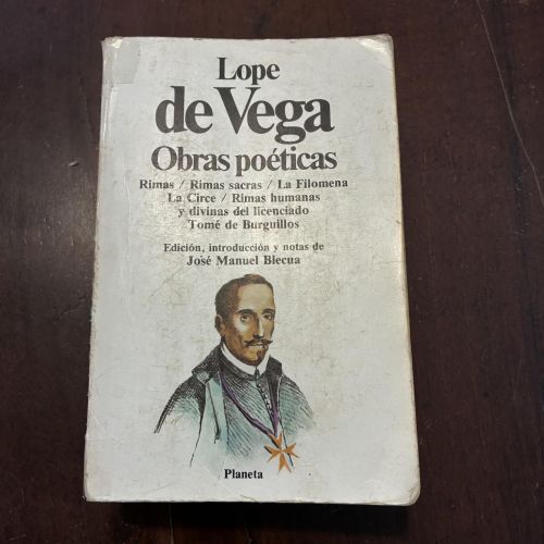 Portada del libro de Obras poéticas