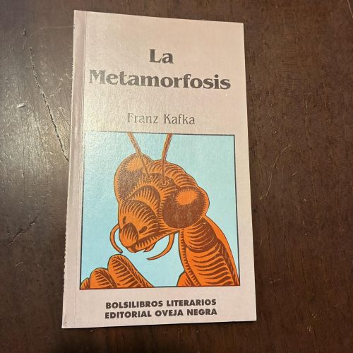 Portada del libro de La metamorfosis