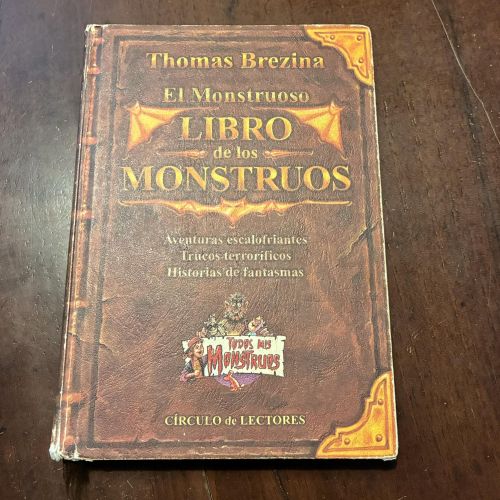 Portada del libro de Libro de los monstruos