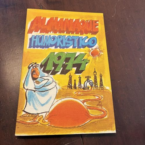 Portada del libro de Almanaque humorístico 1974