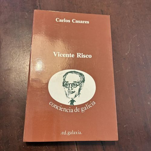 Portada del libro de Vicente Risco (galego)