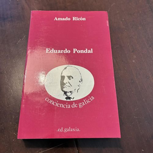Portada del libro de Eduardo Pondal (galego)