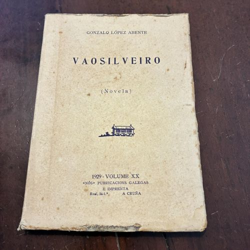 Portada del libro de Vaosilveiro (galego)