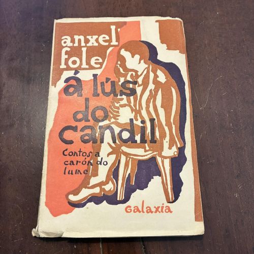 Portada del libro de Á lús do candil (galego)