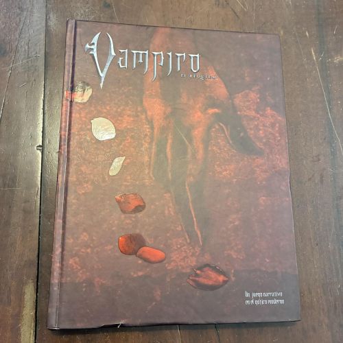 Portada del libro de Vampiro. El réquiem. Un juego narrativo en el gótico moderno