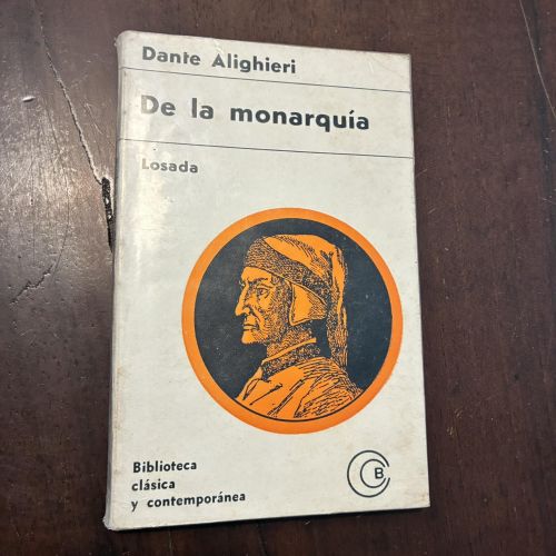 Portada del libro de De la monarquía