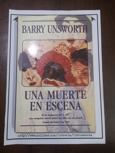 Portada del libro de Una muerte en escena