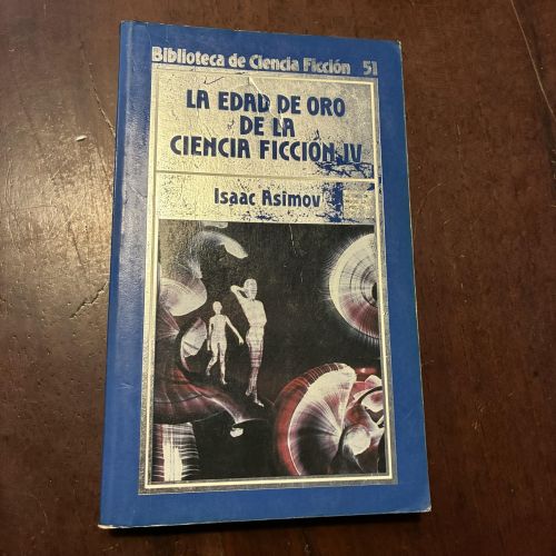 Portada del libro de La edad de oro de la ciencia ficción IV