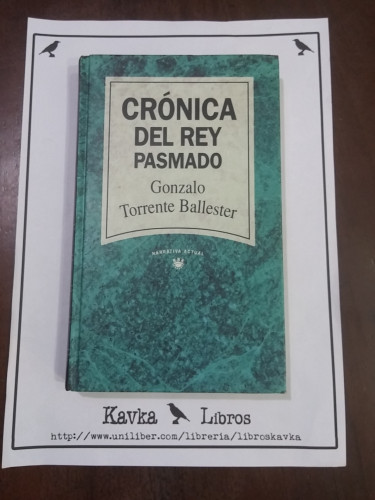 Portada del libro de Crónica del rey pasmado