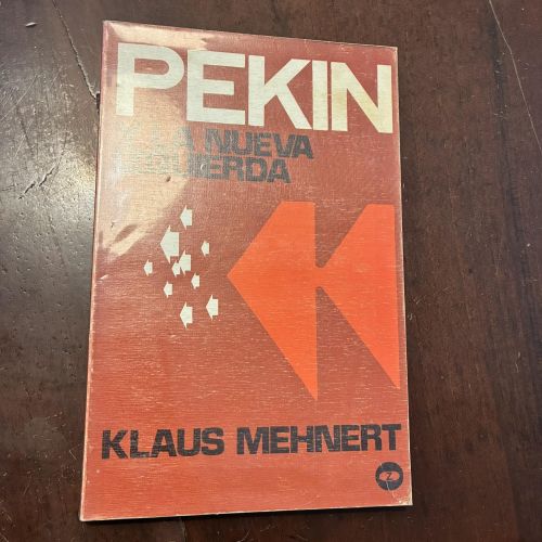 Portada del libro de Pekín y la nueva izquierda