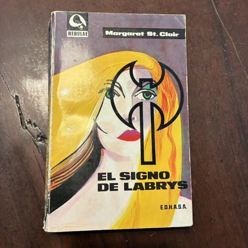 Portada del libro de El signo de Labrys