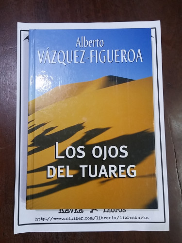 Portada del libro de Los ojos del tuareg