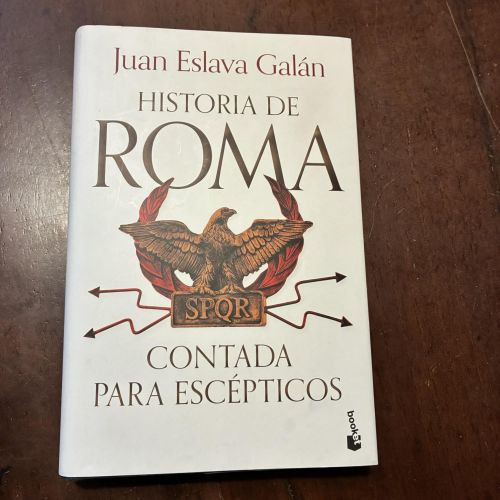 Portada del libro de Historia de Roma contada para escépticos