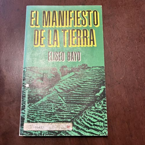 Portada del libro de El manifiesto de la tierra