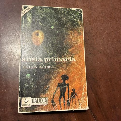 Portada del libro de Ansia primaria