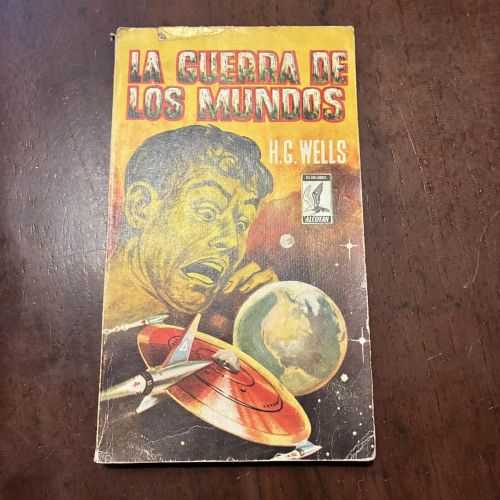 Portada del libro de La guerra de los mundos
