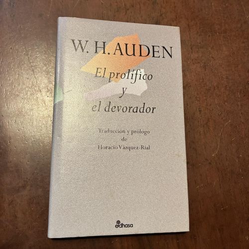 Portada del libro de El prolífico y el devorador