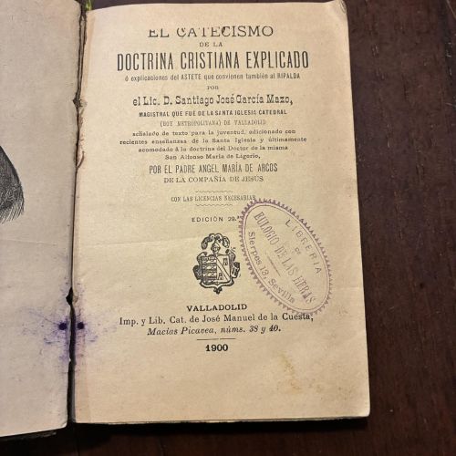 Portada del libro de El catecismo de la doctrina cristiana explicado