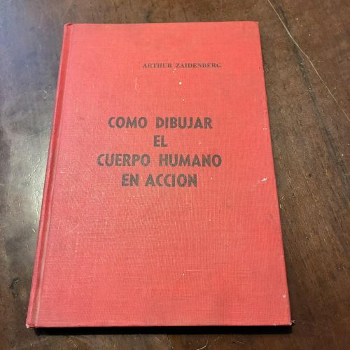 Portada del libro de Cómo dibujar el cuerpo humano en acción