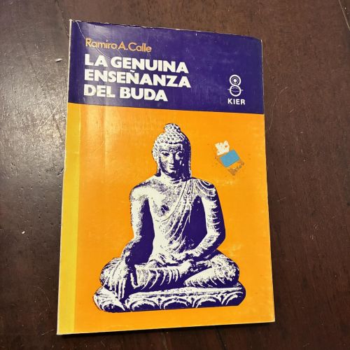 Portada del libro de La genuina enseñanza del Buda