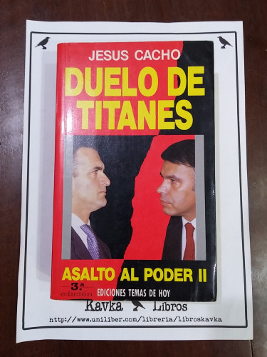 Portada del libro de Duelo de titanes