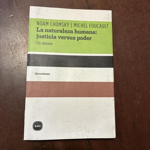 Portada del libro de La naturaleza humana: justicia versus poder