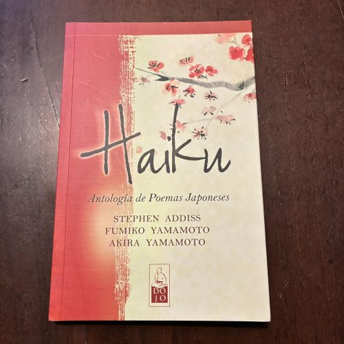 Portada del libro de Haiku. Antología de poemas japoneses