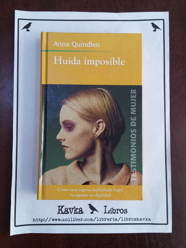 Portada del libro de Huida imposible. Cómo una esposa maltratada logró recuperar su dignidad