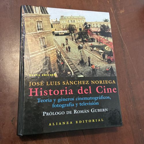 Portada del libro de Historia del cine