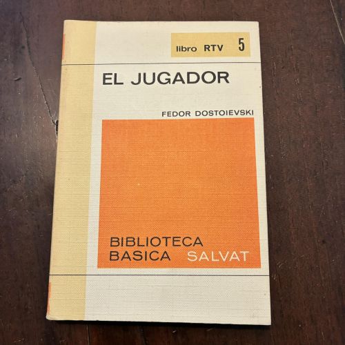 Portada del libro de El jugador