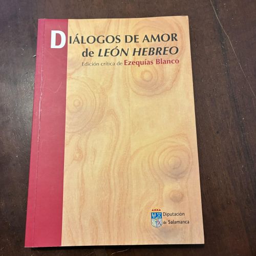 Portada del libro de Diálogos de amor de León Hebreo