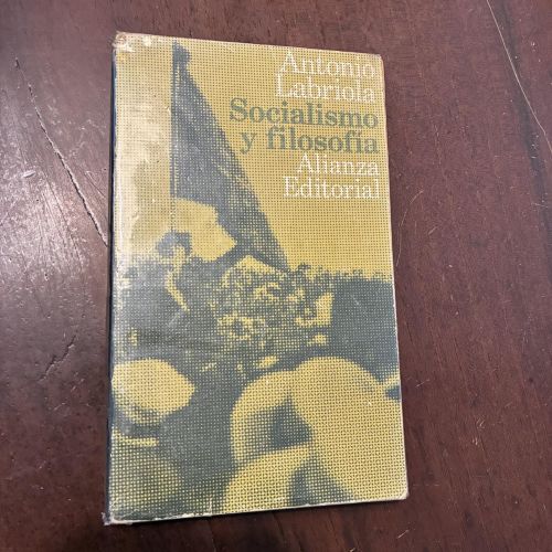 Portada del libro de Socialismo y filosofía
